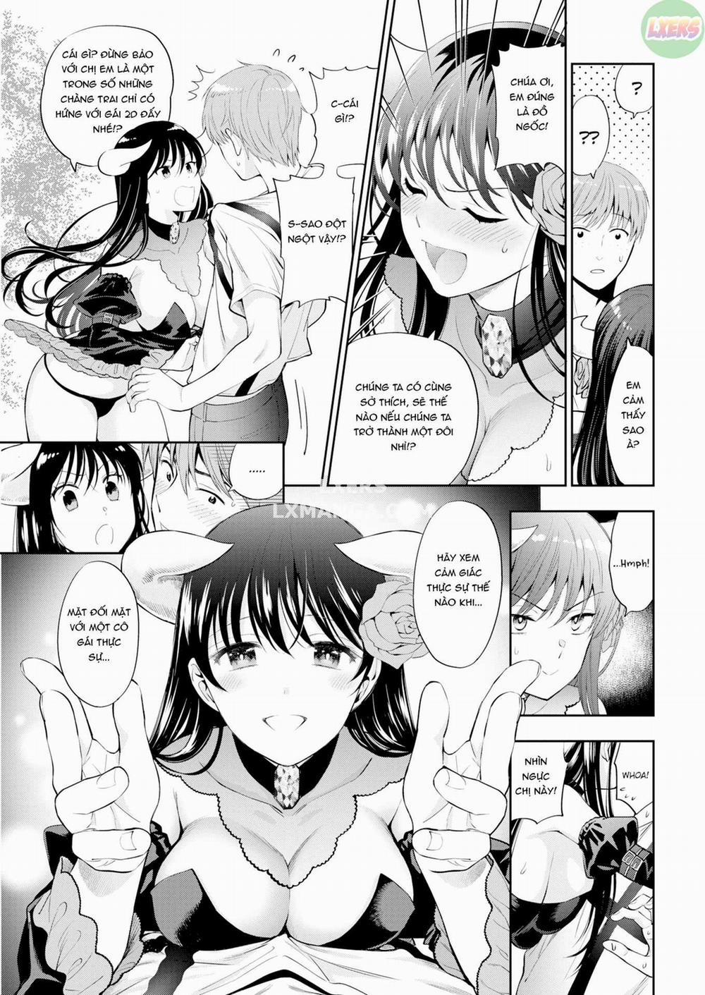 Trai tơ và chị gái đĩ thõa 5 - Cô ấy là một người khác vào chủ nhật | She's a Different Person on Sunday trang 5