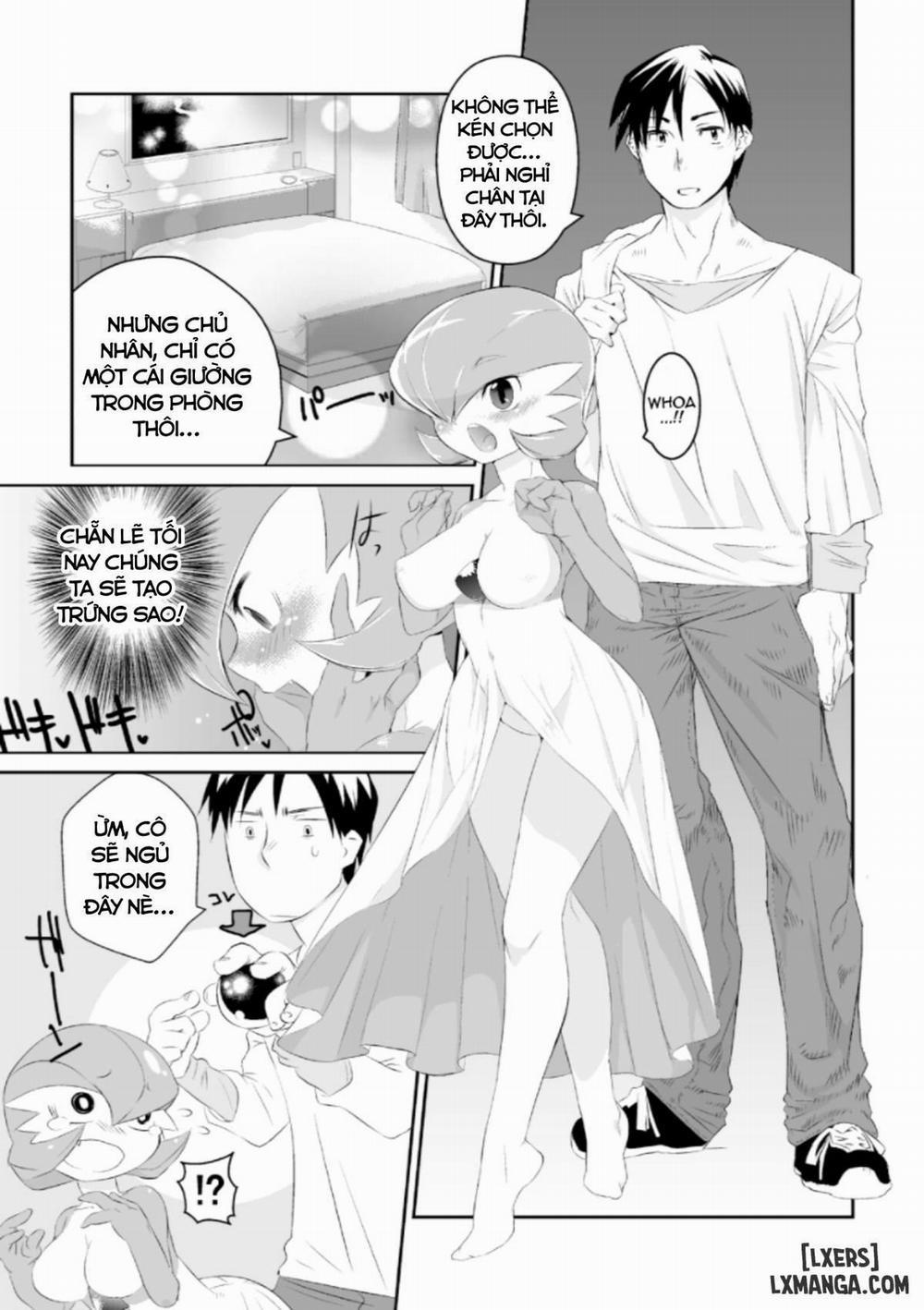 Trainer to Temochi Pokemon ga Love Hotel ni Tomatta Baai Oneshot trang 2