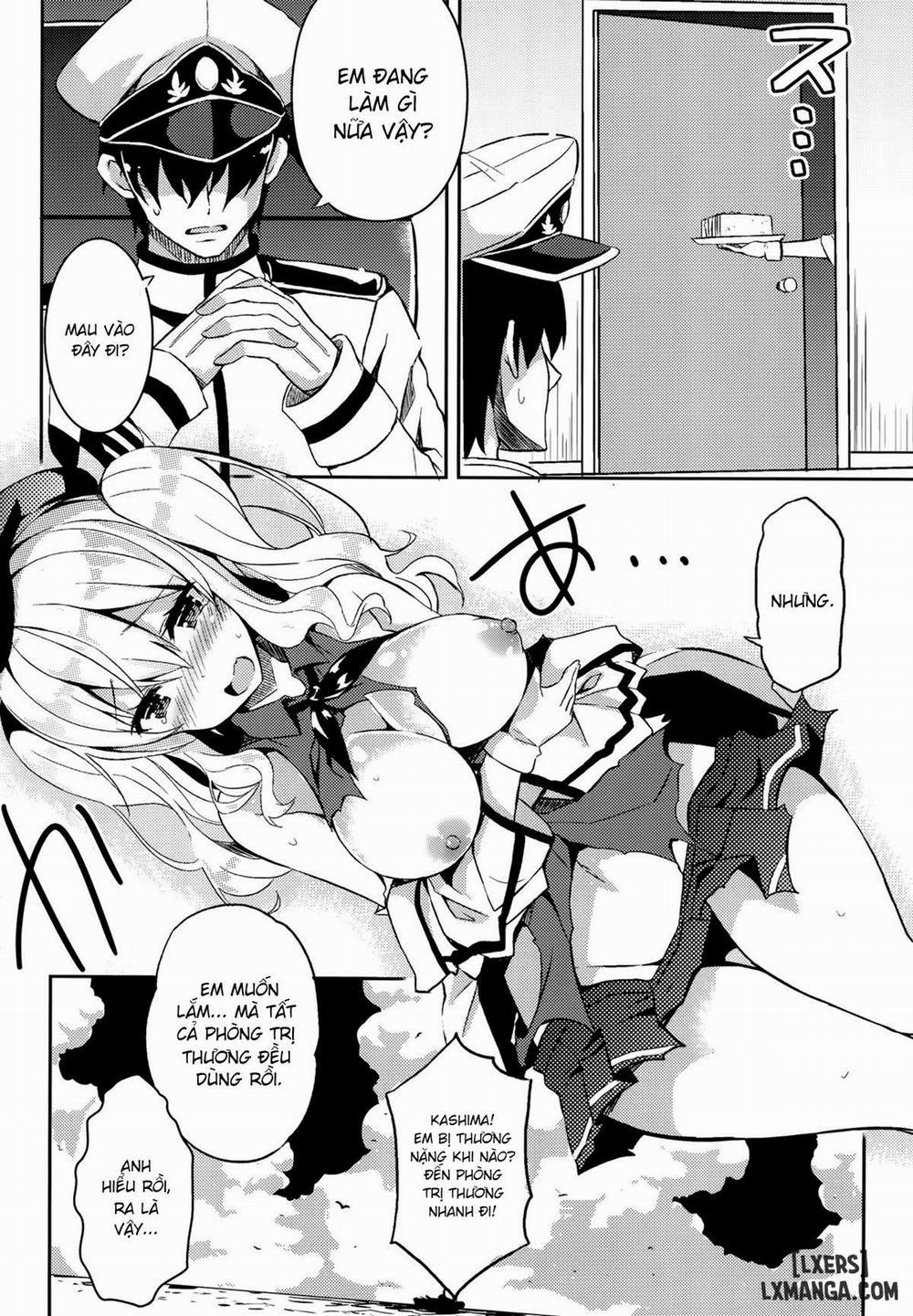 TRAP! Kashima Got Caught in a Trap Oneshot trang 7