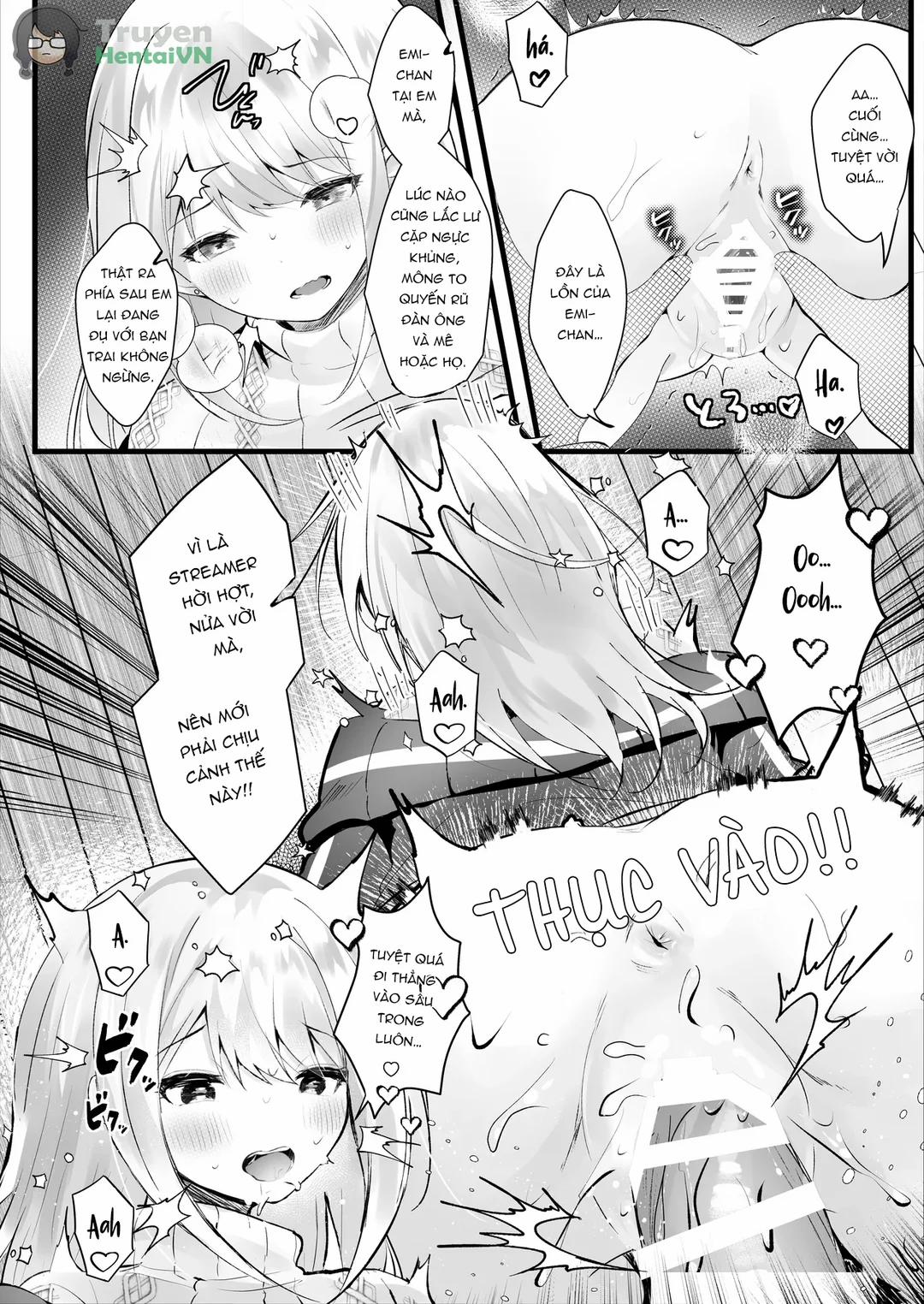 Trên Livestream Em Bảo Mình Chưa Có Bạn Trai Mà? Oneshot trang 15