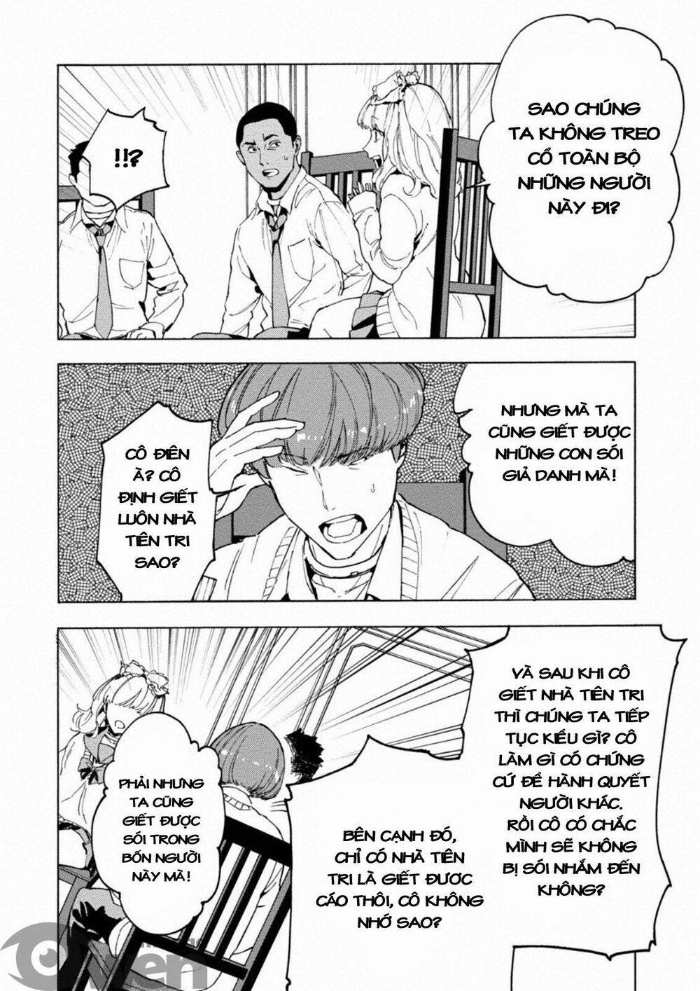 Trò Chơi Ma Sói: Cáo Điên 0 Hắc quang trang 8