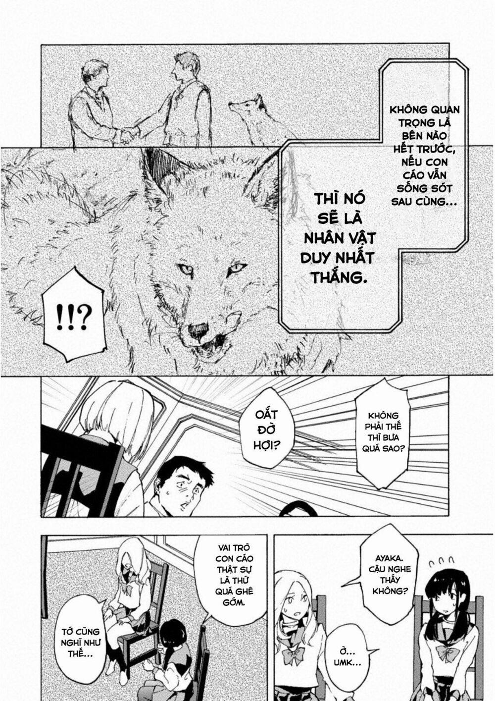 Trò Chơi Ma Sói: Cáo Điên 0 Xảo quyệt và hung tợn trang 16