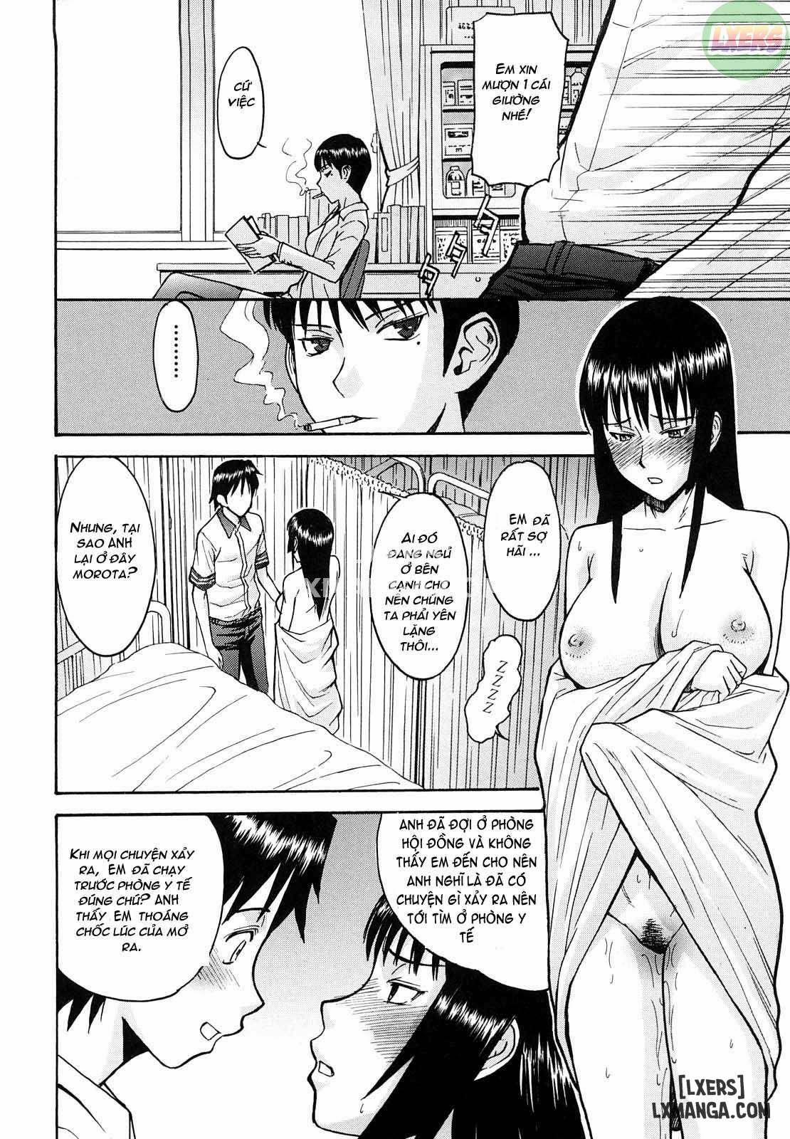 Trò đùa độc quyền của Chủ tịch Hội học sinh Hanahira 4 trang 16