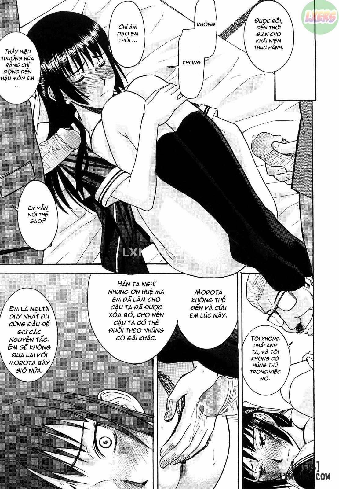 Trò đùa độc quyền của Chủ tịch Hội học sinh Hanahira 6 trang 12