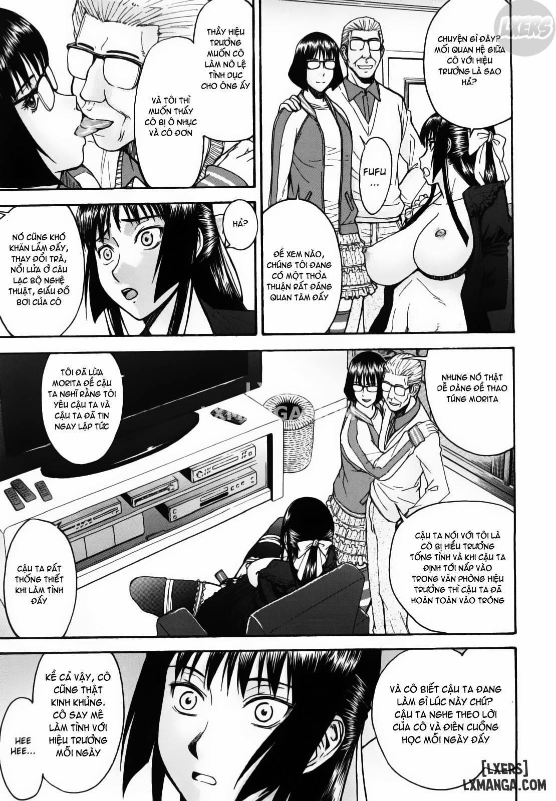 Trò đùa độc quyền của Chủ tịch Hội học sinh Hanahira 8 trang 4