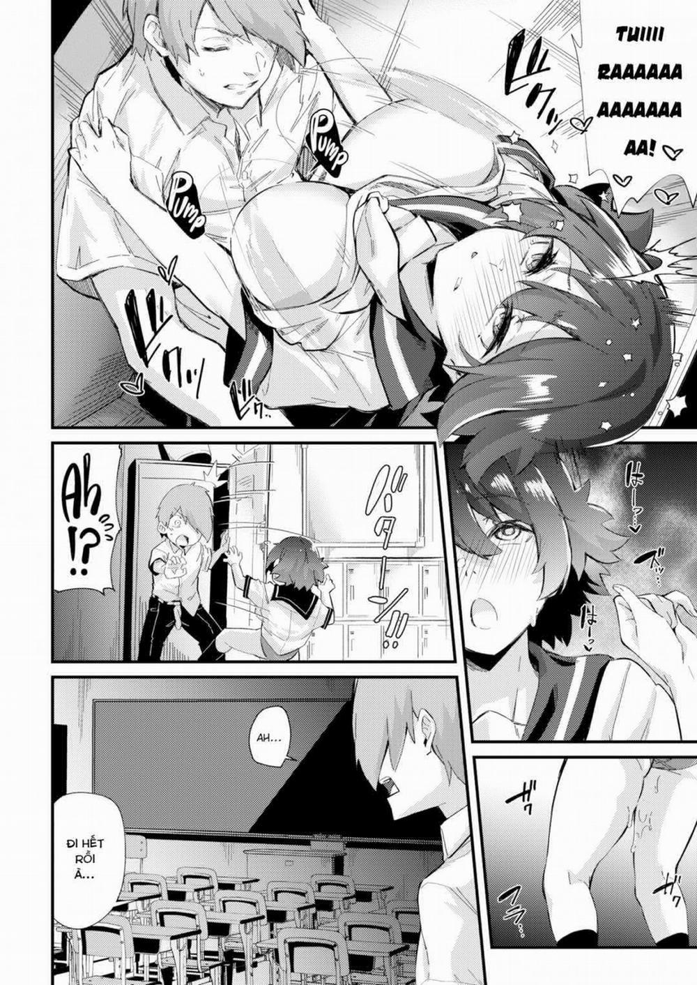 Trốn trong tủ đồ nhìn bạn thủ dâm Oneshot trang 14