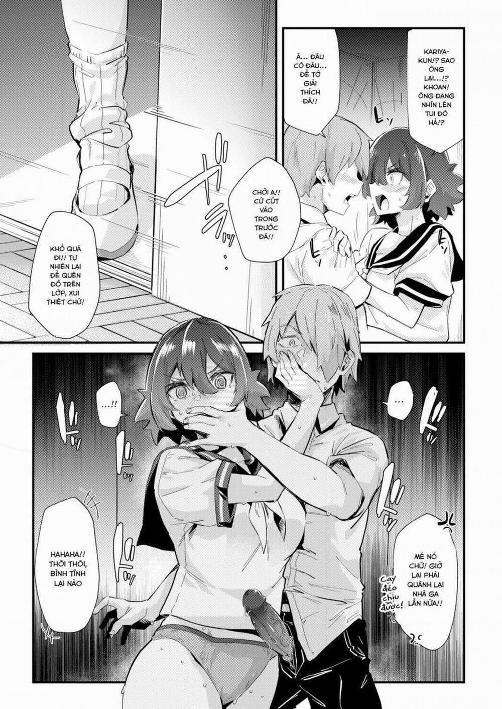 Trốn trong tủ đồ nhìn bạn thủ dâm Oneshot trang 5