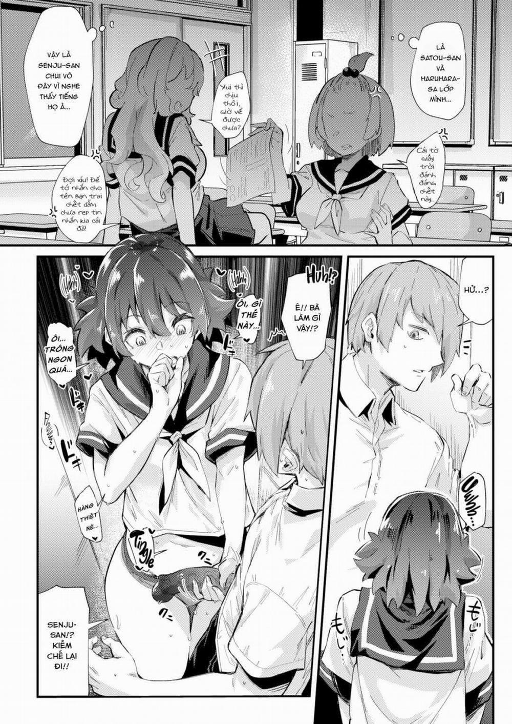 Trốn trong tủ đồ nhìn bạn thủ dâm Oneshot trang 6