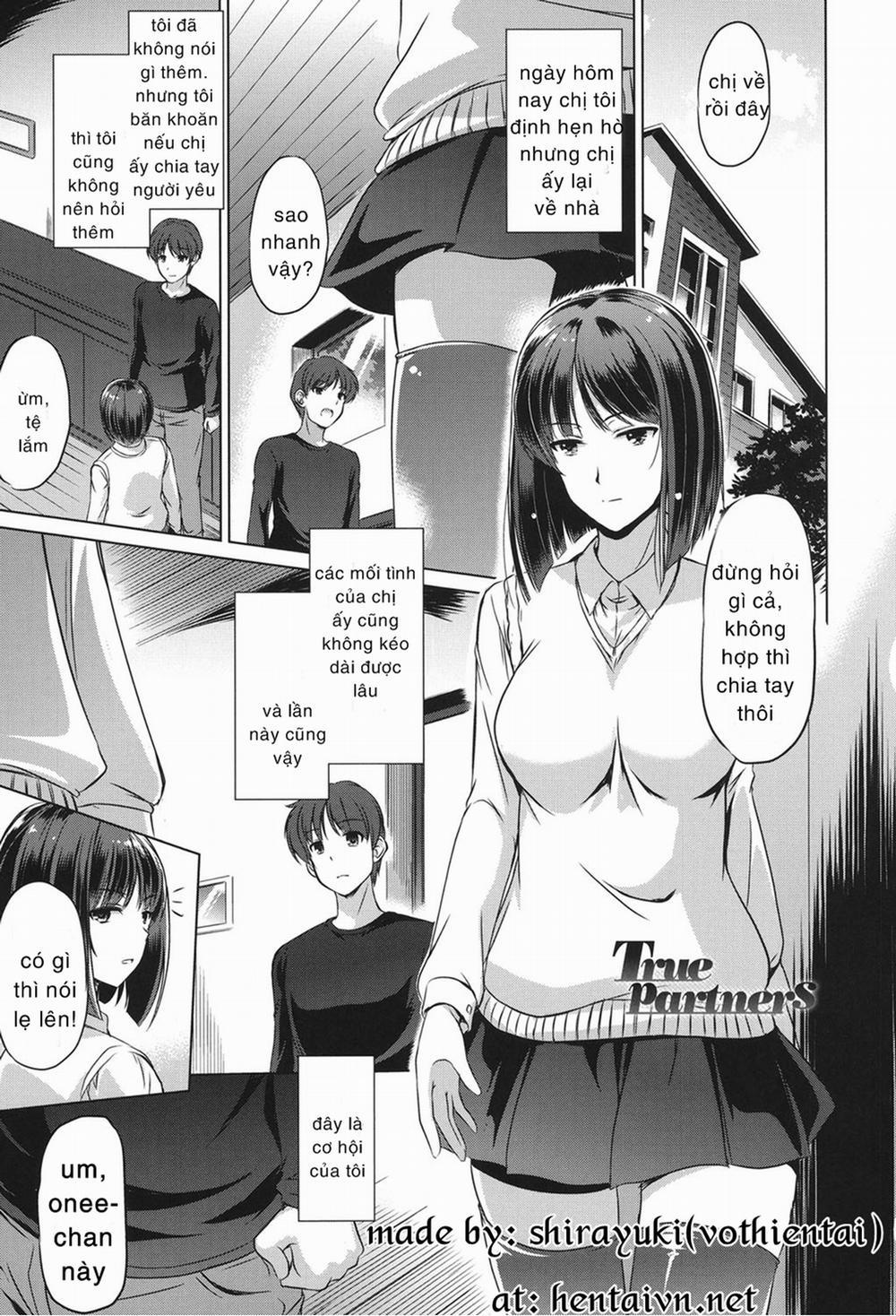 True Partners (Anata o Yogarasete Ageru) Oneshot trang 1
