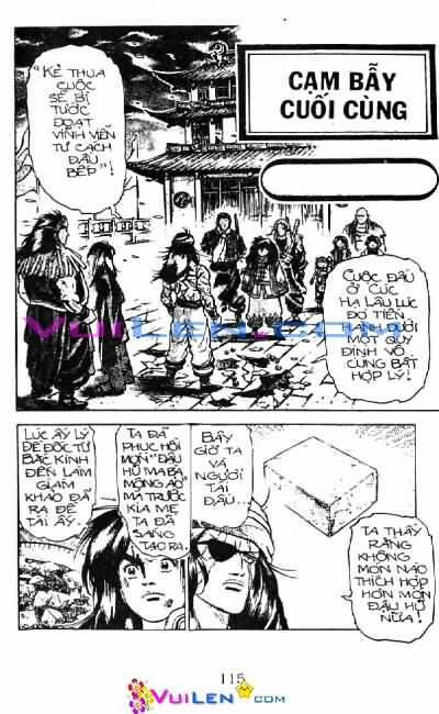 Trung Hoa Tiểu Đầu Bếp - Chuuka Ichiban 12 trang 110