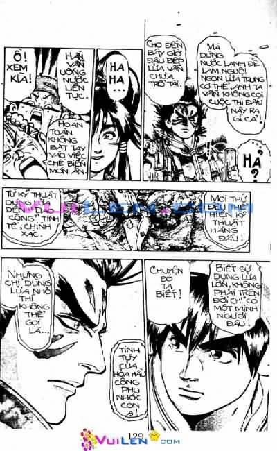 Trung Hoa Tiểu Đầu Bếp - Chuuka Ichiban 14 trang 129