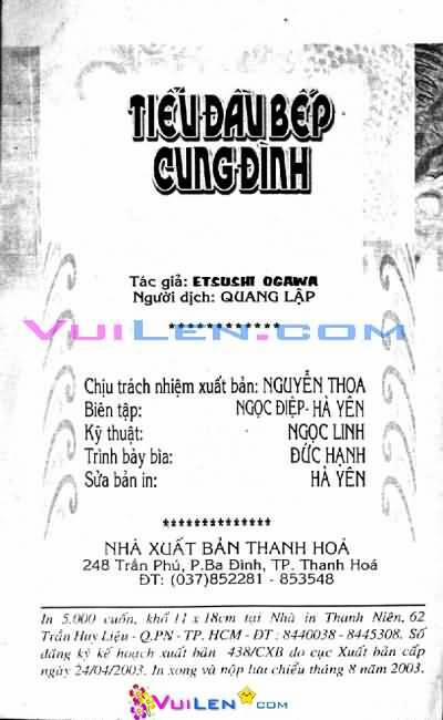 Trung Hoa Tiểu Đầu Bếp - Chuuka Ichiban 14 trang 168