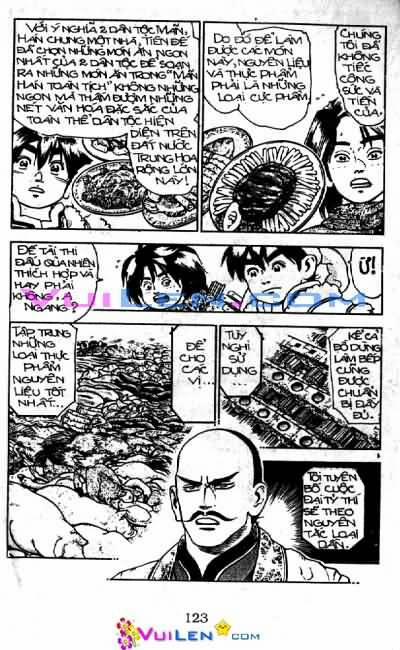 Trung Hoa Tiểu Đầu Bếp - Chuuka Ichiban 19 trang 123