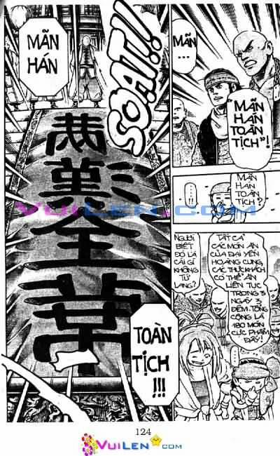 Trung Hoa Tiểu Đầu Bếp - Chuuka Ichiban 19 trang 124