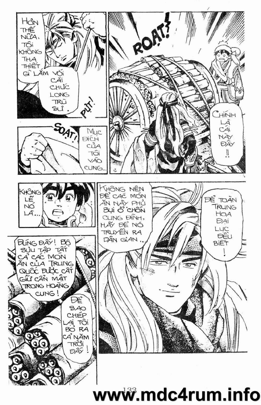 Trung Hoa Tiểu Đầu Bếp - Chuuka Ichiban 20 trang 125