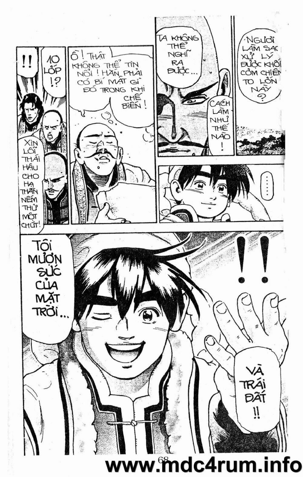 Trung Hoa Tiểu Đầu Bếp - Chuuka Ichiban 20 trang 64