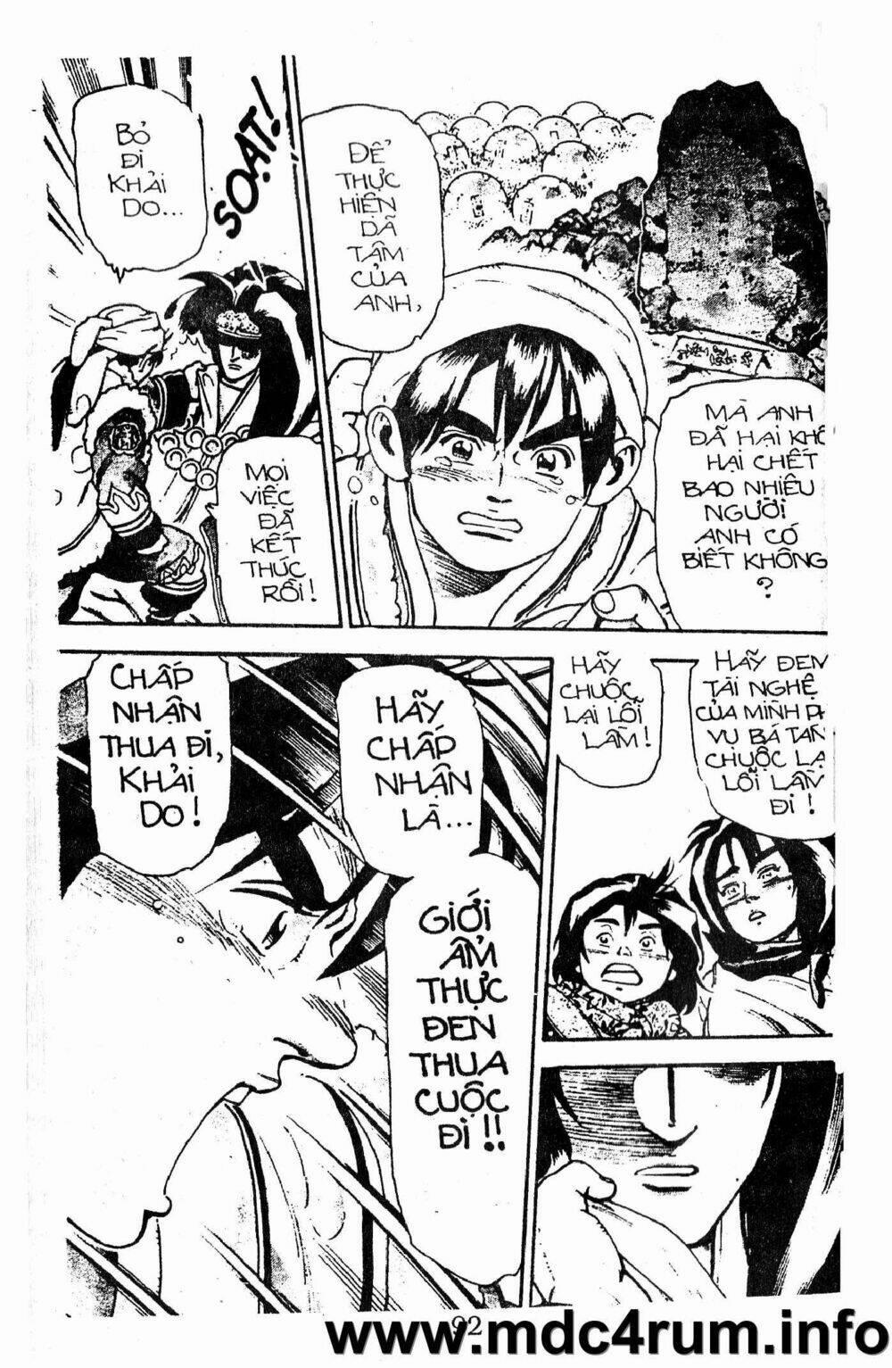 Trung Hoa Tiểu Đầu Bếp - Chuuka Ichiban 20 trang 87