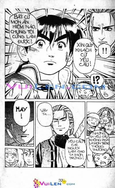 Trung Hoa Tiểu Đầu Bếp - Chuuka Ichiban 7 trang 28