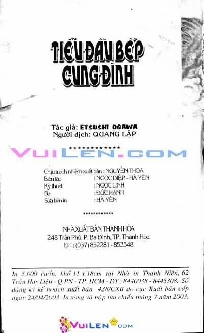 Trung Hoa Tiểu Đầu Bếp - Chuuka Ichiban 9 trang 164