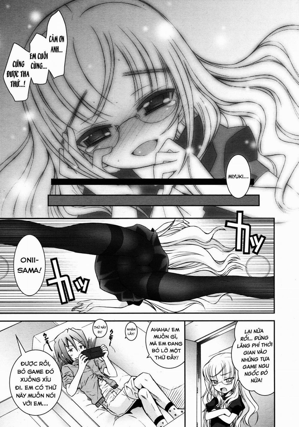 Trừng phạt cô em gái! Oneshot trang 16