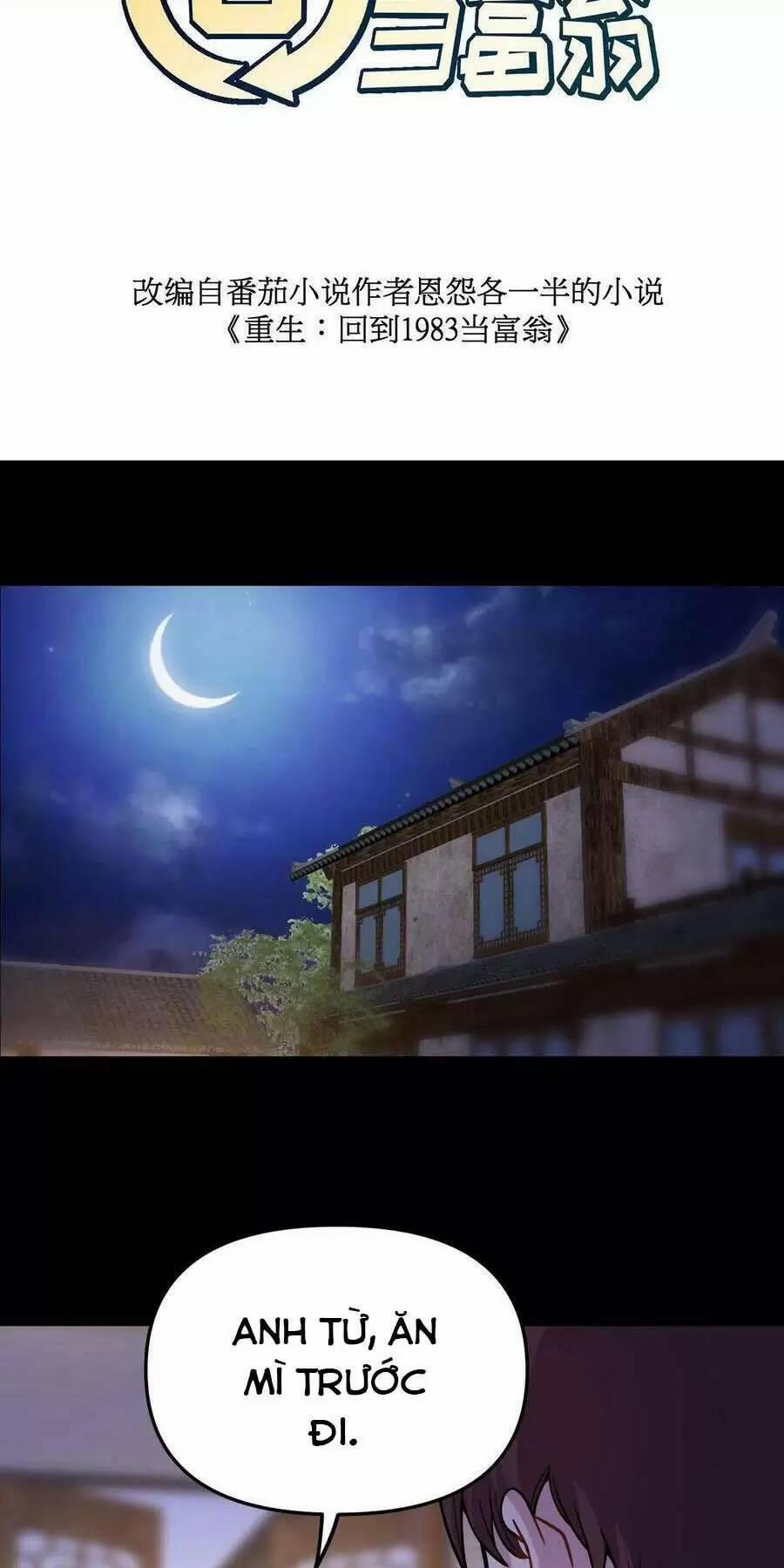 Trùng Sinh Trở Lại 1983 Làm Phú Hào 101 trang 1