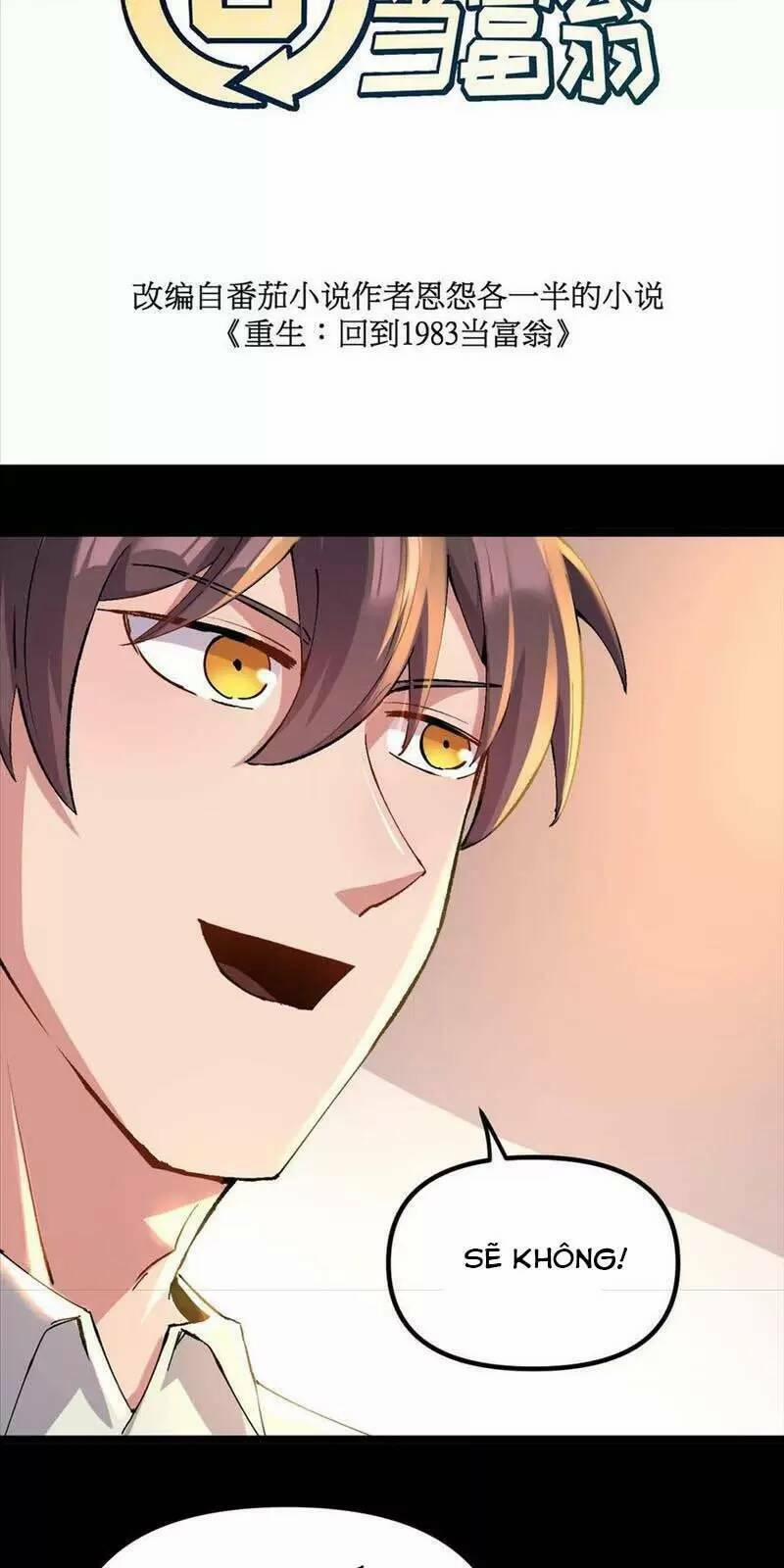 Trùng Sinh Trở Lại 1983 Làm Phú Hào 132 trang 1