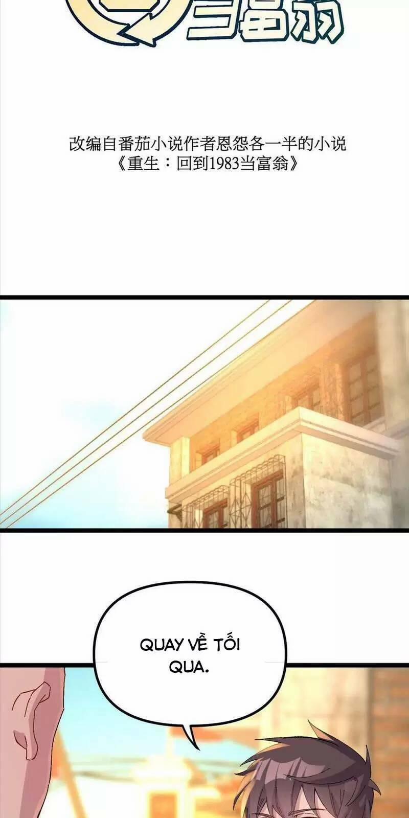 Trùng Sinh Trở Lại 1983 Làm Phú Hào 136 trang 1