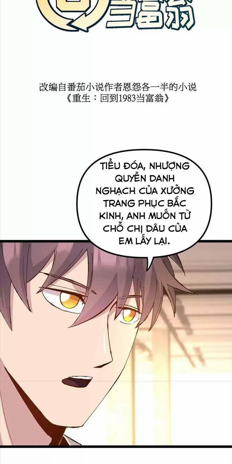 Trùng Sinh Trở Lại 1983 Làm Phú Hào 193 trang 2