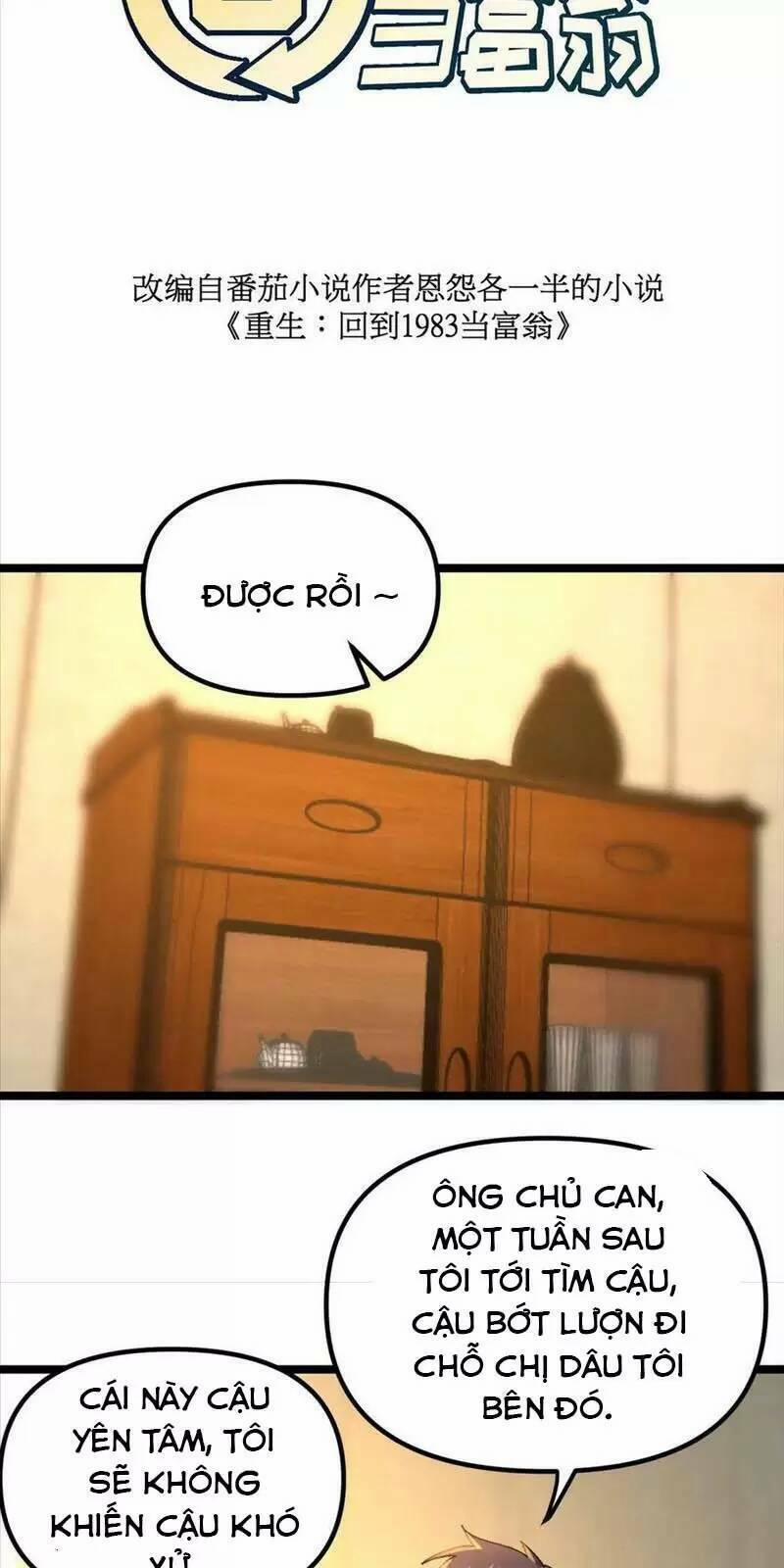 Trùng Sinh Trở Lại 1983 Làm Phú Hào 196 trang 1