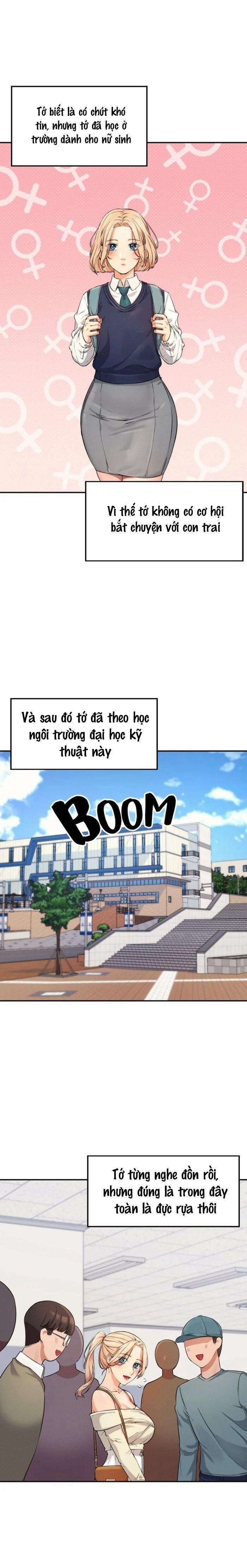Trường Đại Học Của Tôi Chẳng Có Nữ Thần Nào Cả? 8.1 trang 4