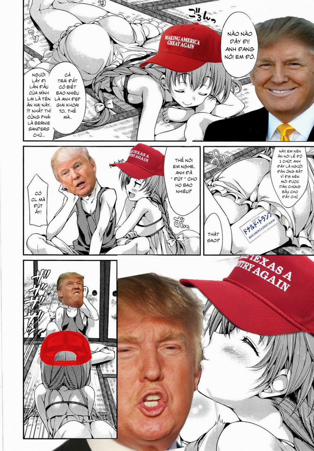 Truyện chế Donald Trump (Taiyou no Shizuku) Oneshot trang 4