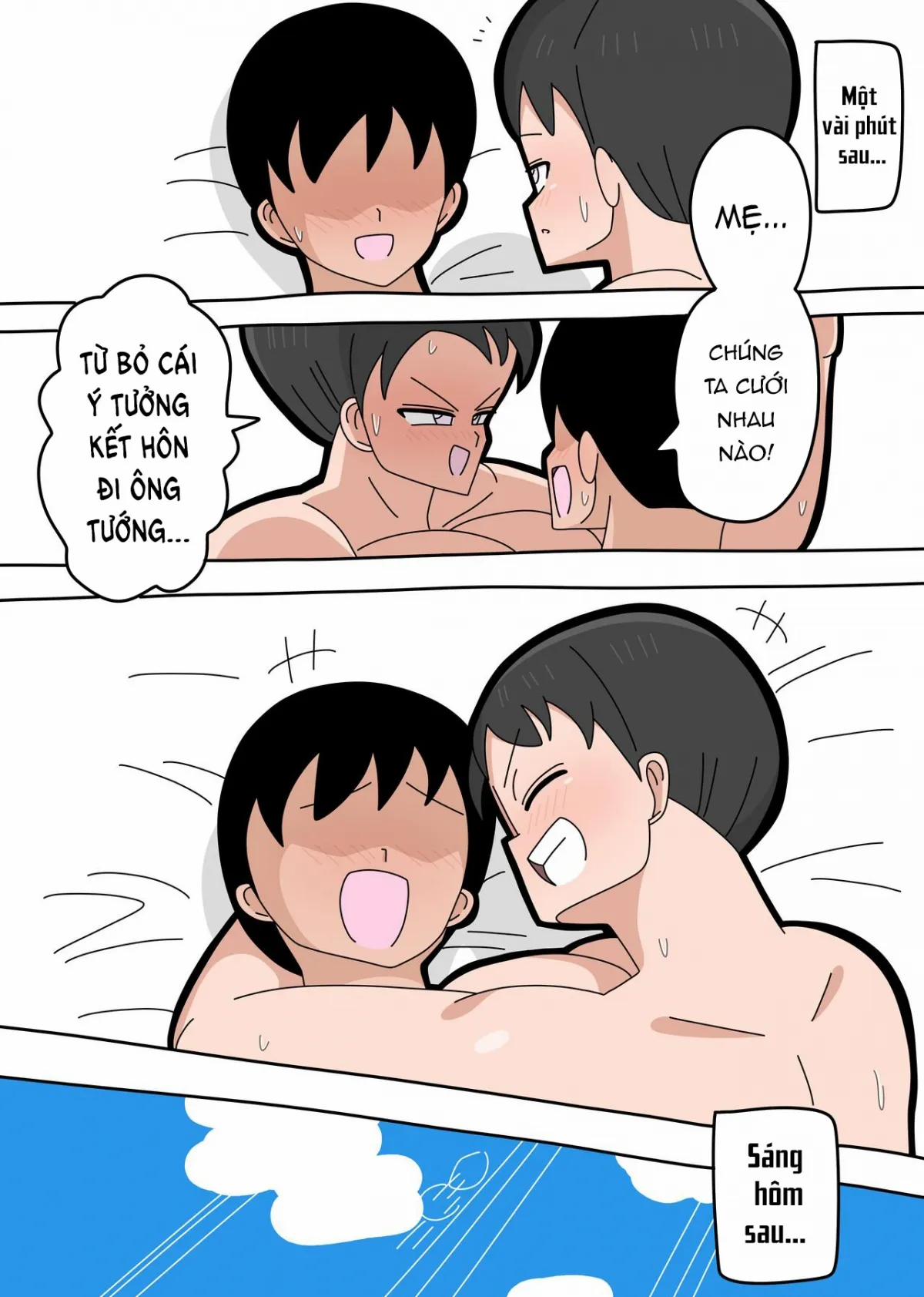 Truyện Hentai Liệu Có Thể Kết Hôn Với Con Trai Mình Không? [Musuko To Kekkon Shite Mo Ii Desu Ka?] Online 18+ 4 trang 15