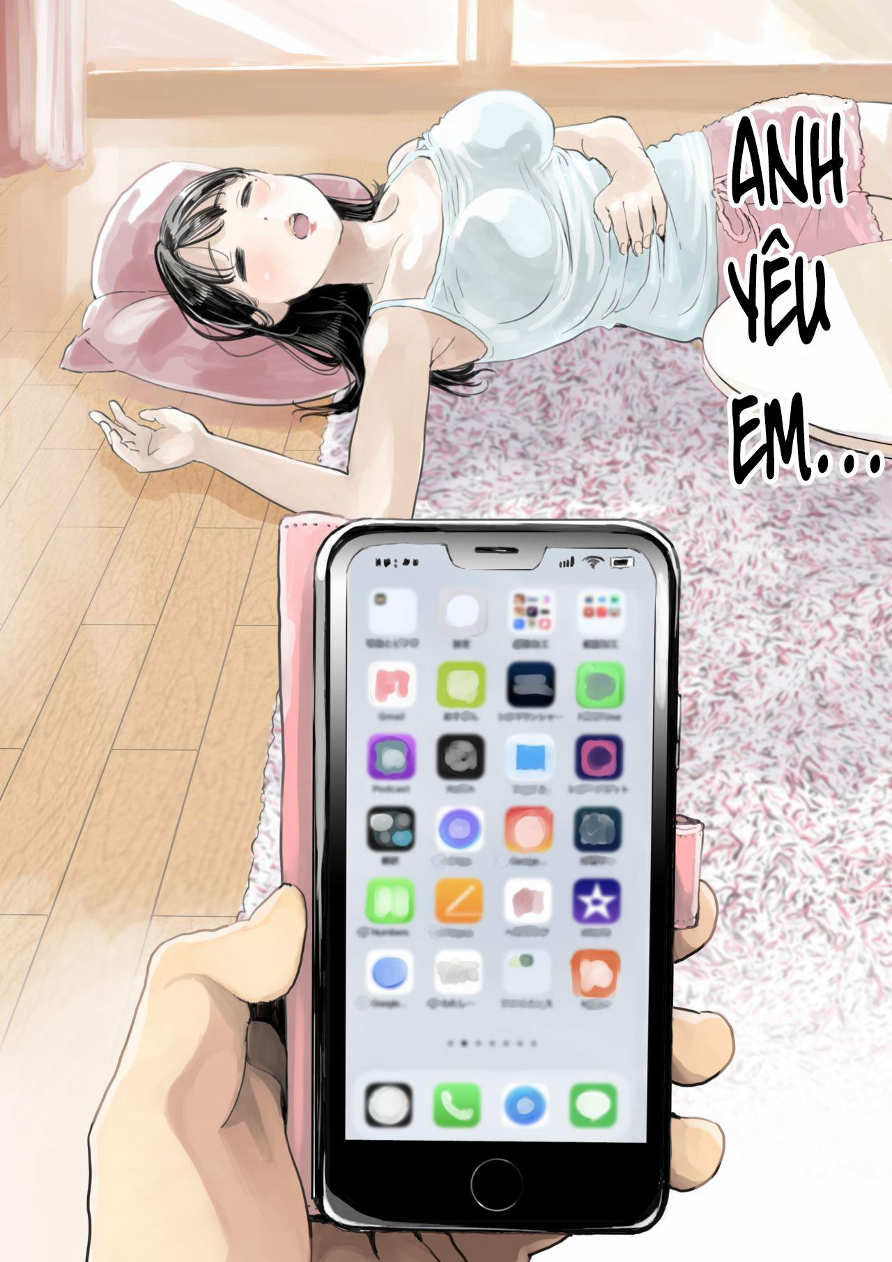 Truyện Phát hiện sừng khi xem trộm điện thoại bạn gái 1 trang 11