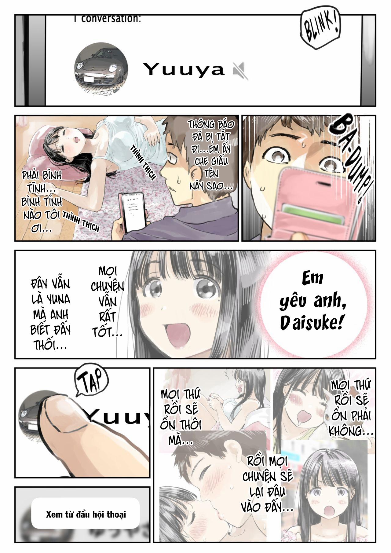 Truyện Phát hiện sừng khi xem trộm điện thoại bạn gái 1 trang 32