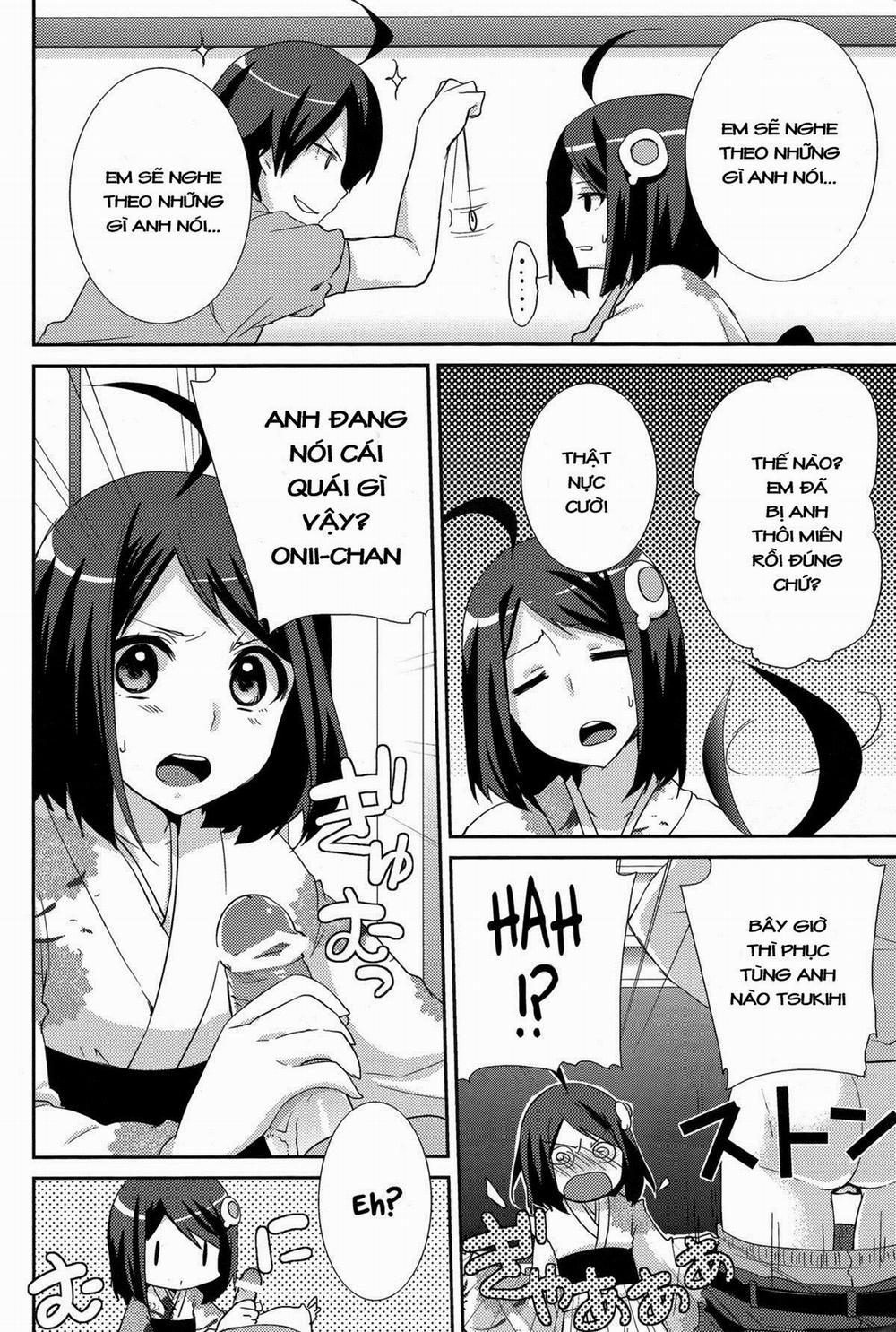 Tsukihi Hypno (Bakemonogatari) Oneshot trang 4