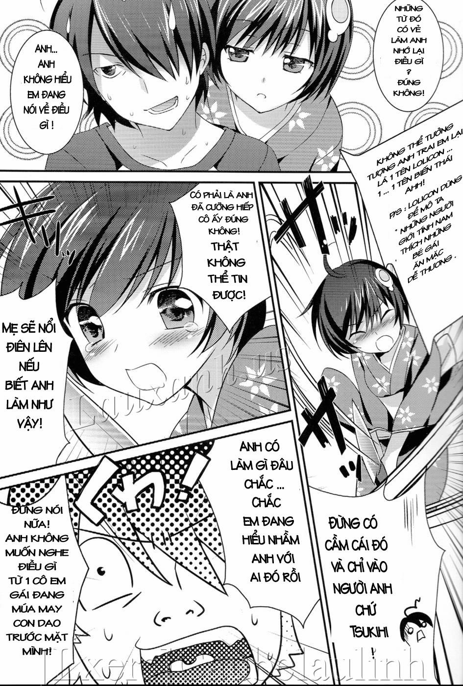 Tsukihi Karen and I Fight Too Much (Bakemonogatari) Oneshot trang 3