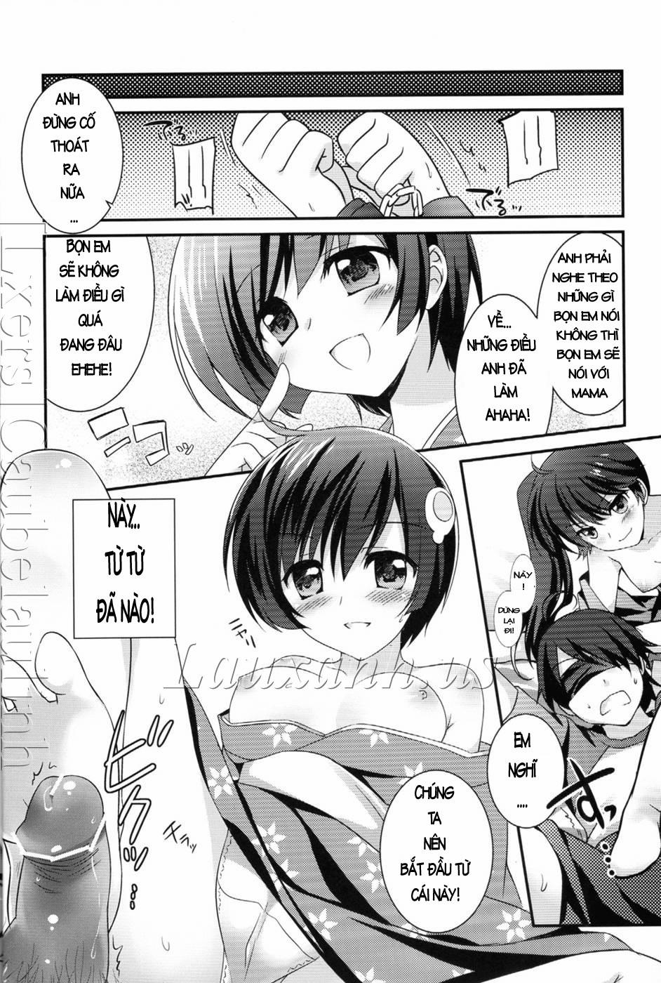 Tsukihi Karen and I Fight Too Much (Bakemonogatari) Oneshot trang 6