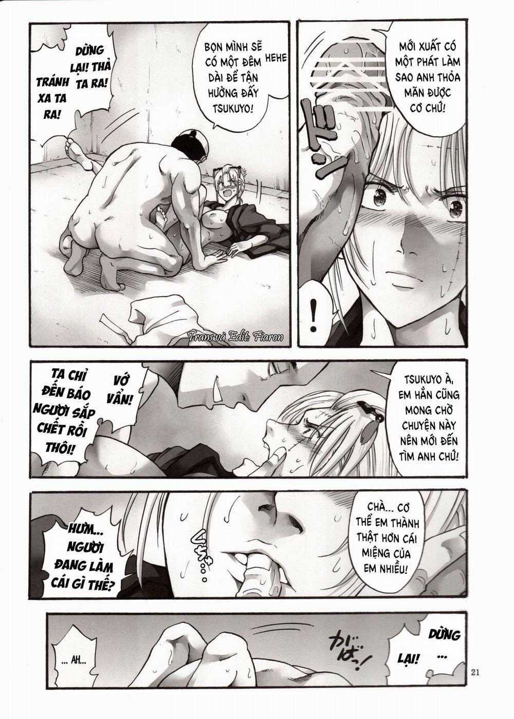 Tsukuyo-san ga Iyarashii Koto wo Sarete Shimau Hanashi 4 END trang 19