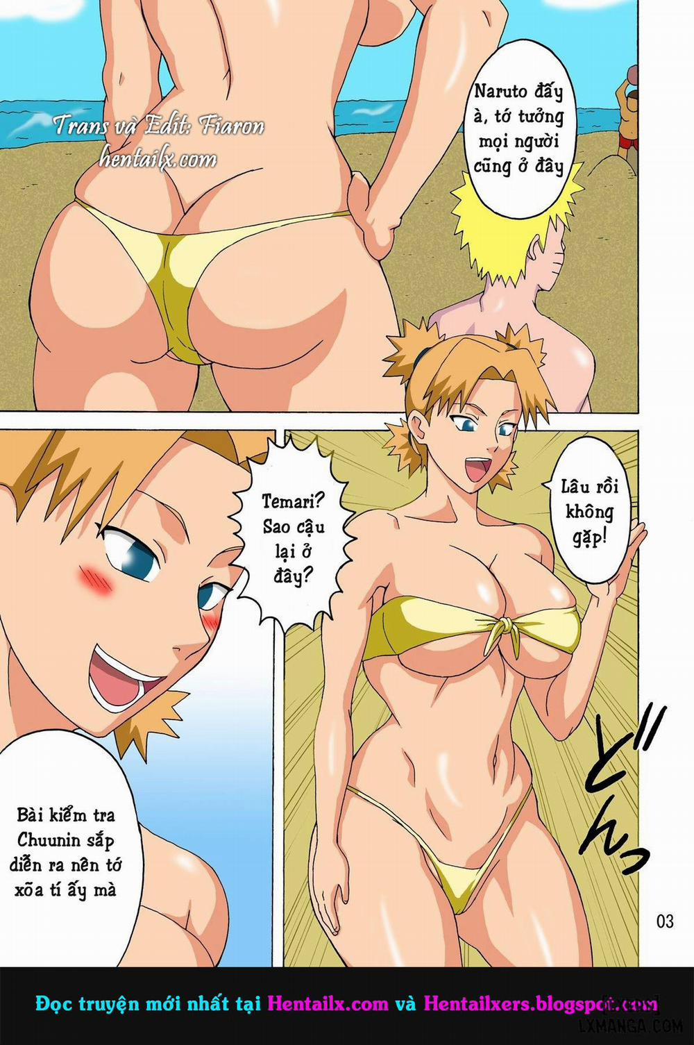 Tsunade's Obscene Beach Oneshot trang 3