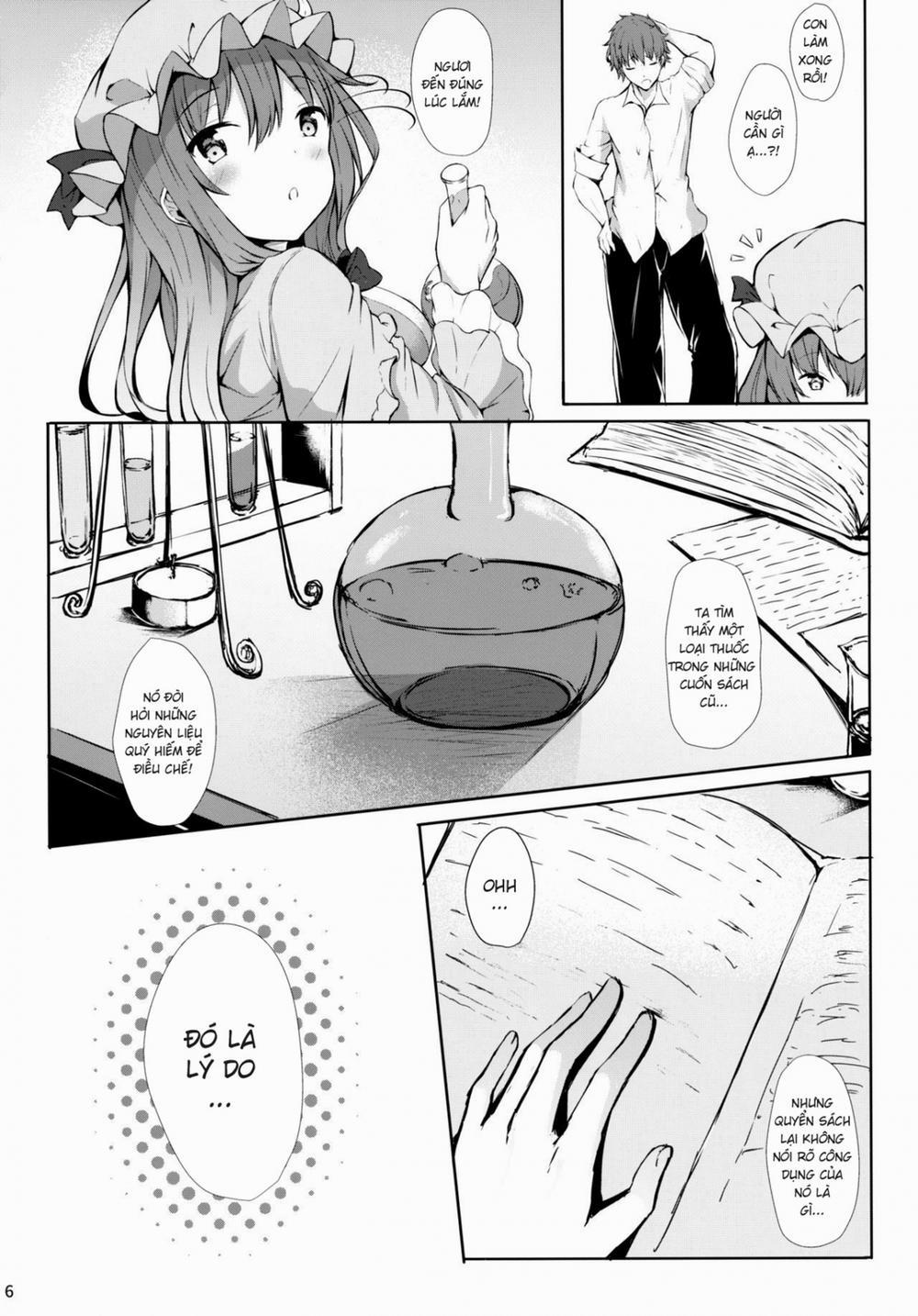 Tsuntsun Shita Patchoulisama Into A Dere! (Touhou Project) Oneshot trang 3