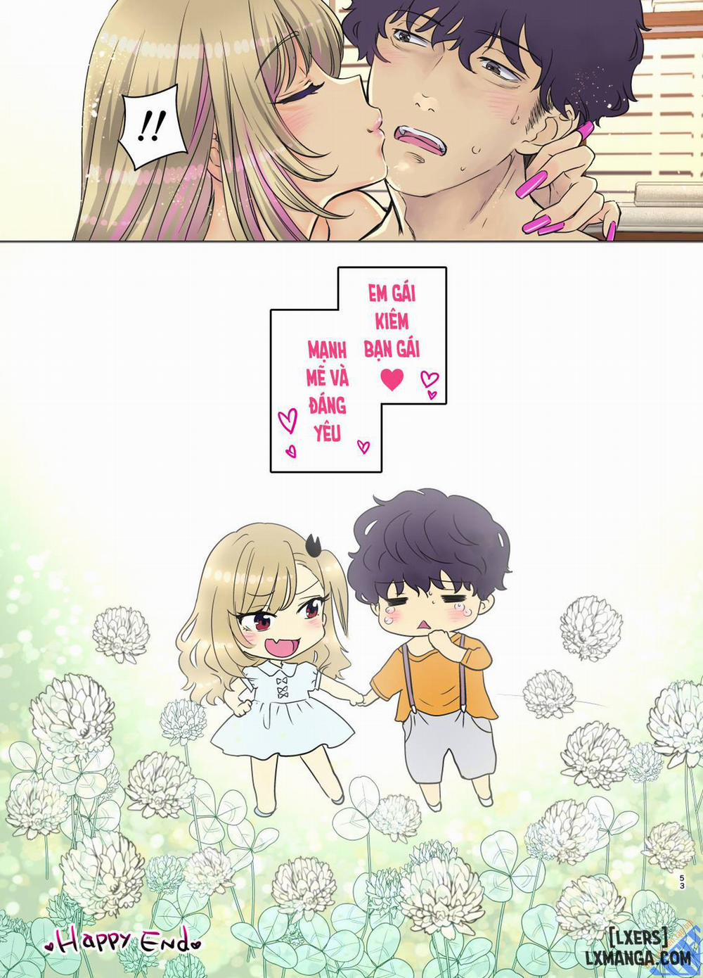 Tsuyokawa Imouto x Kyousei Love Koubi 4 END trang 53