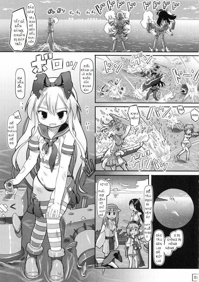 Từ Dưới Vực Thắm, Gọi Tên Anh~ (Kantai Collection) Oneshot trang 2