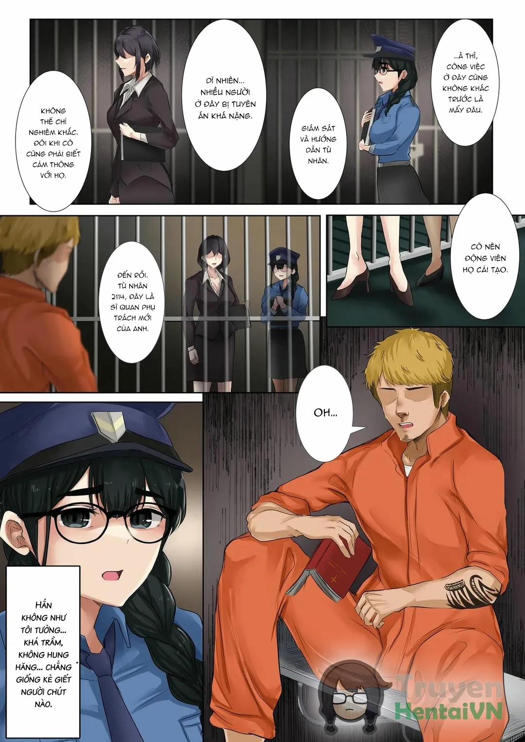 Tù nhân và nữ sĩ quan vô dụng Oneshot trang 5