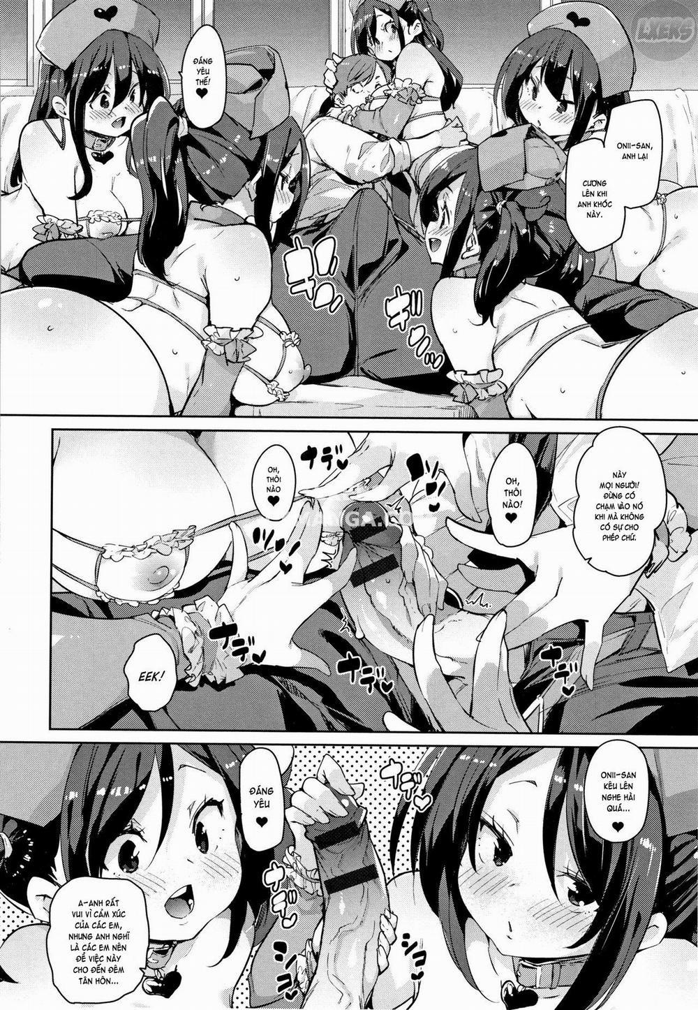 TƯƠI MẨY! Mấy cái lỗ mềm mịn kia thật dâm đãng 6 trang 12