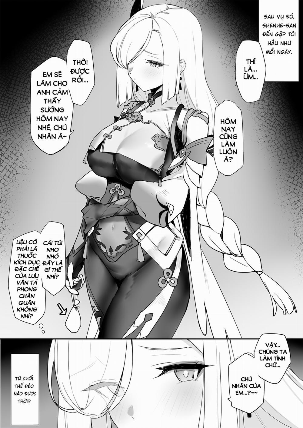 Tuyển tập art sếch Genshin của Remora Shenhe - 0 2: Bạn đến chơi nhà. trang 1