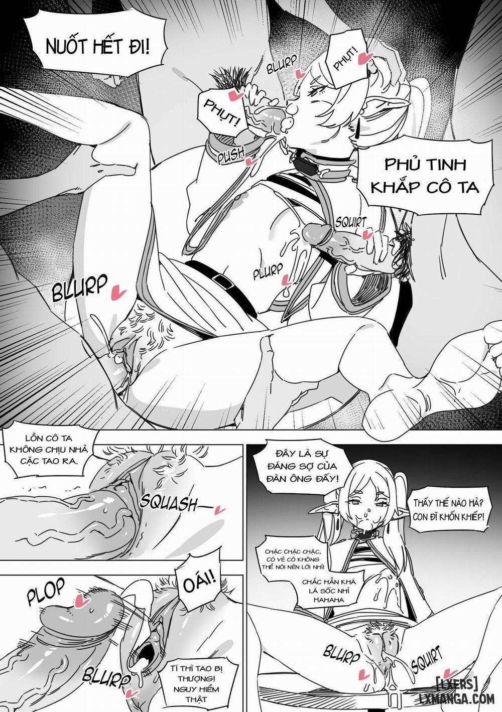 Tuyển Tập Các Doujinshi: Sousou no Frieren (ĐỦ THỂ LOẠI) Defeated Frieren- Công bằng với Fri Ellen trang 12