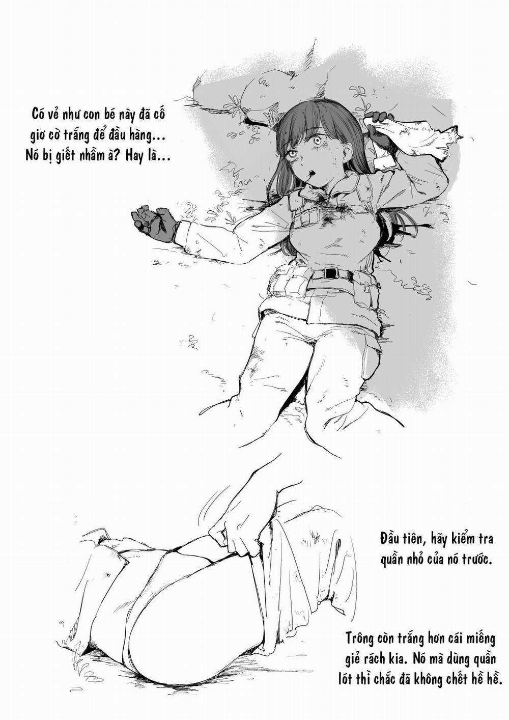 Tuyển Tập Truyện Ngắn Về Chiến Tranh Của Kubikiri Đầu Hàng 0 Fallen on the Battlefield 0 White Flag trang 4