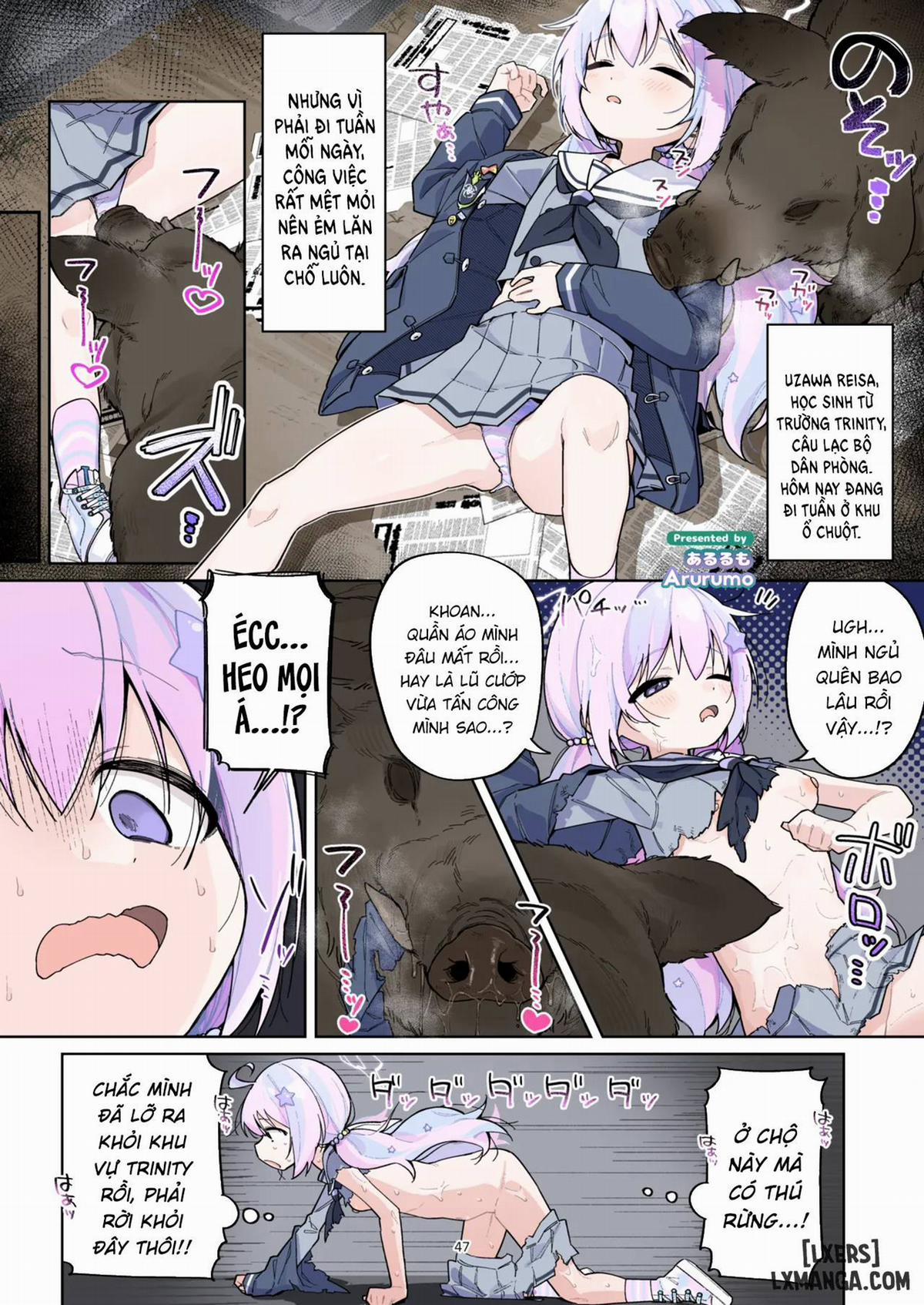 Tuyển tập xiếc thú Blue Archive! Vol.2 3: Misaki, Reisa, Kaho, Ibuki, Mari, Shinon trang 3