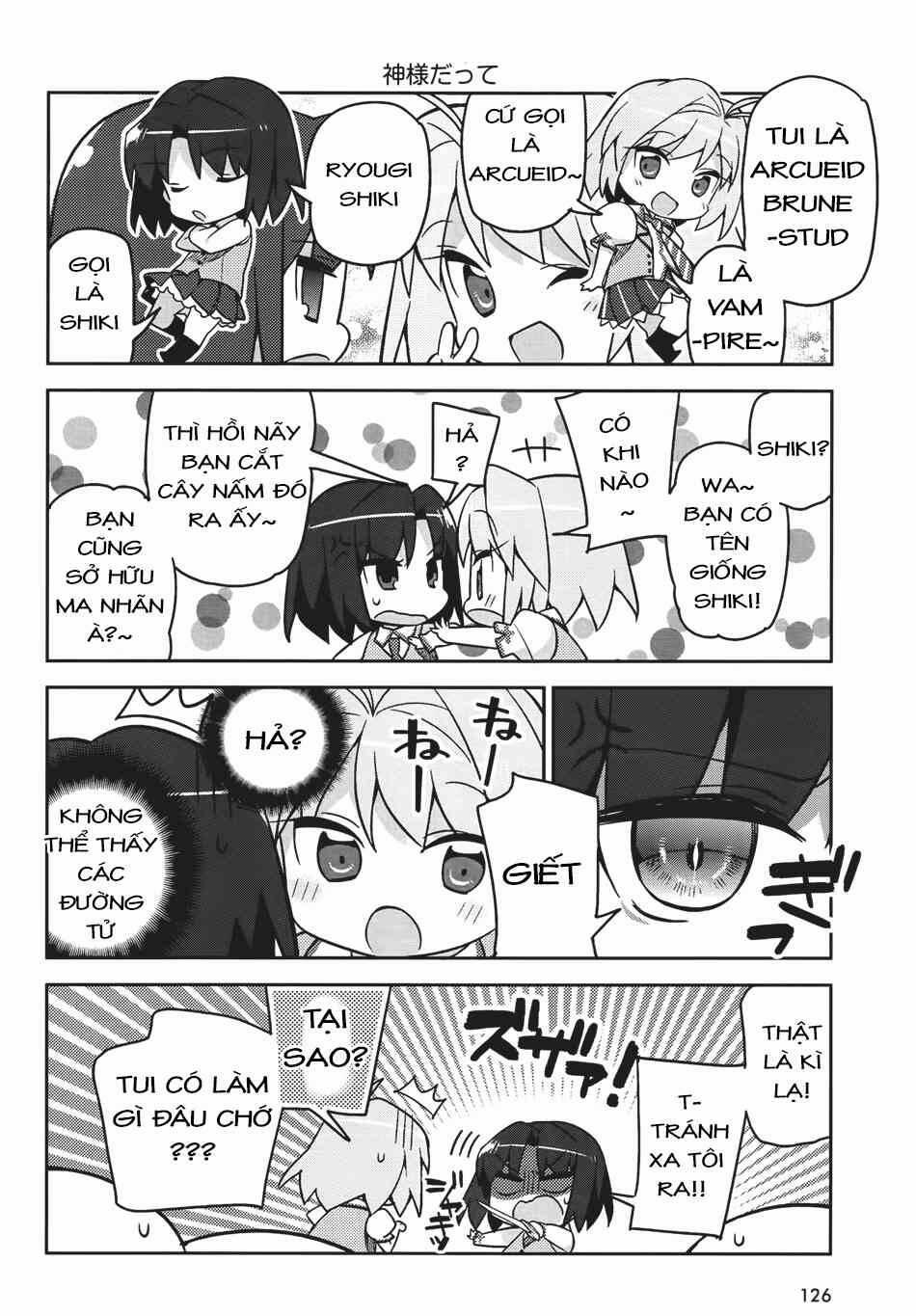 Type-Moon Gakuen – Chibi Chuki! 1 trang 17
