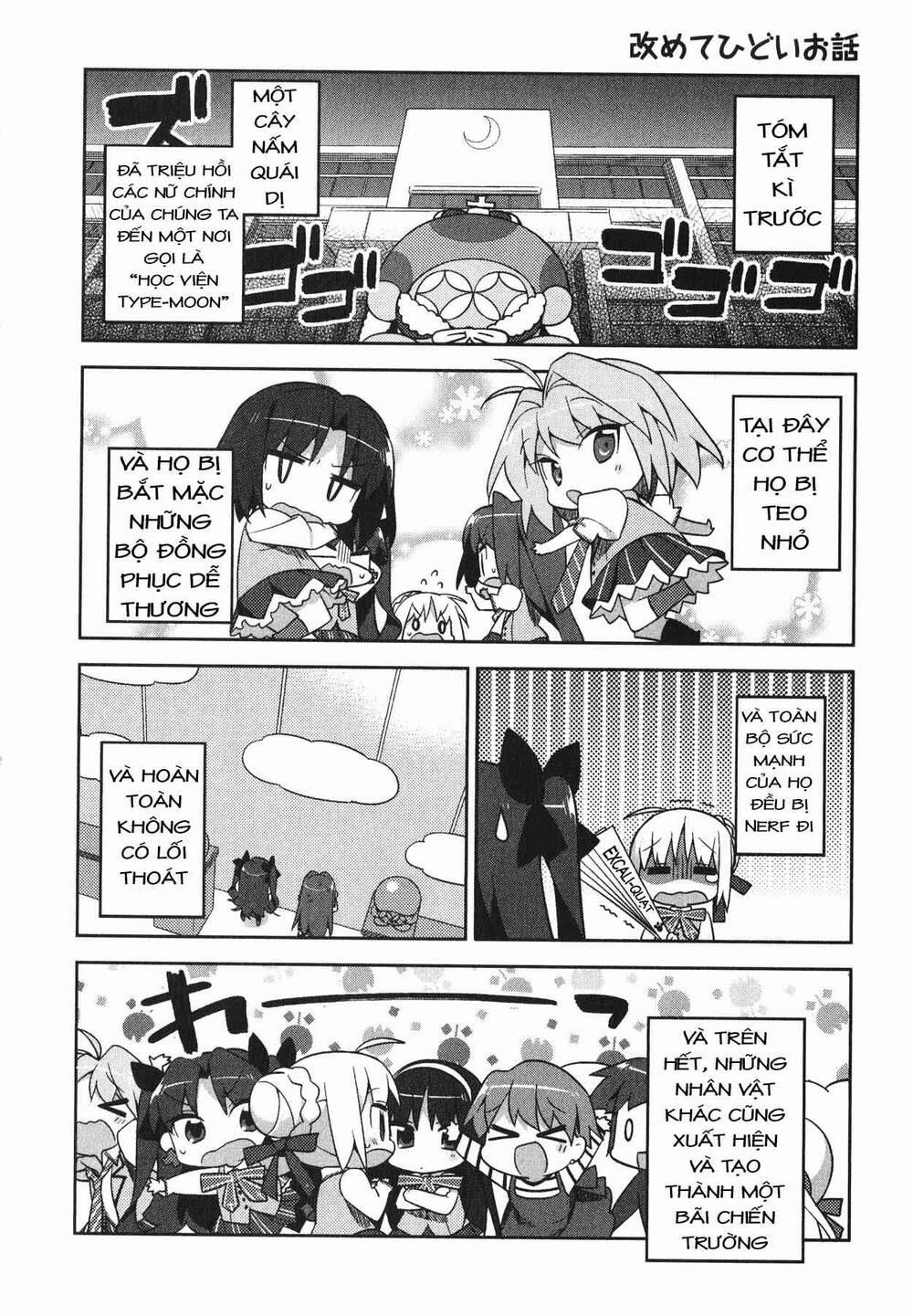 Type-Moon Gakuen – Chibi Chuki! 2 trang 1